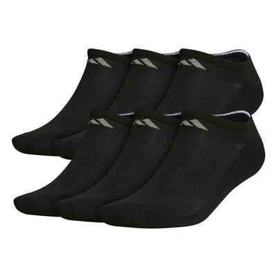 adidas Men's Cushioned 6-Pack No Show Socks